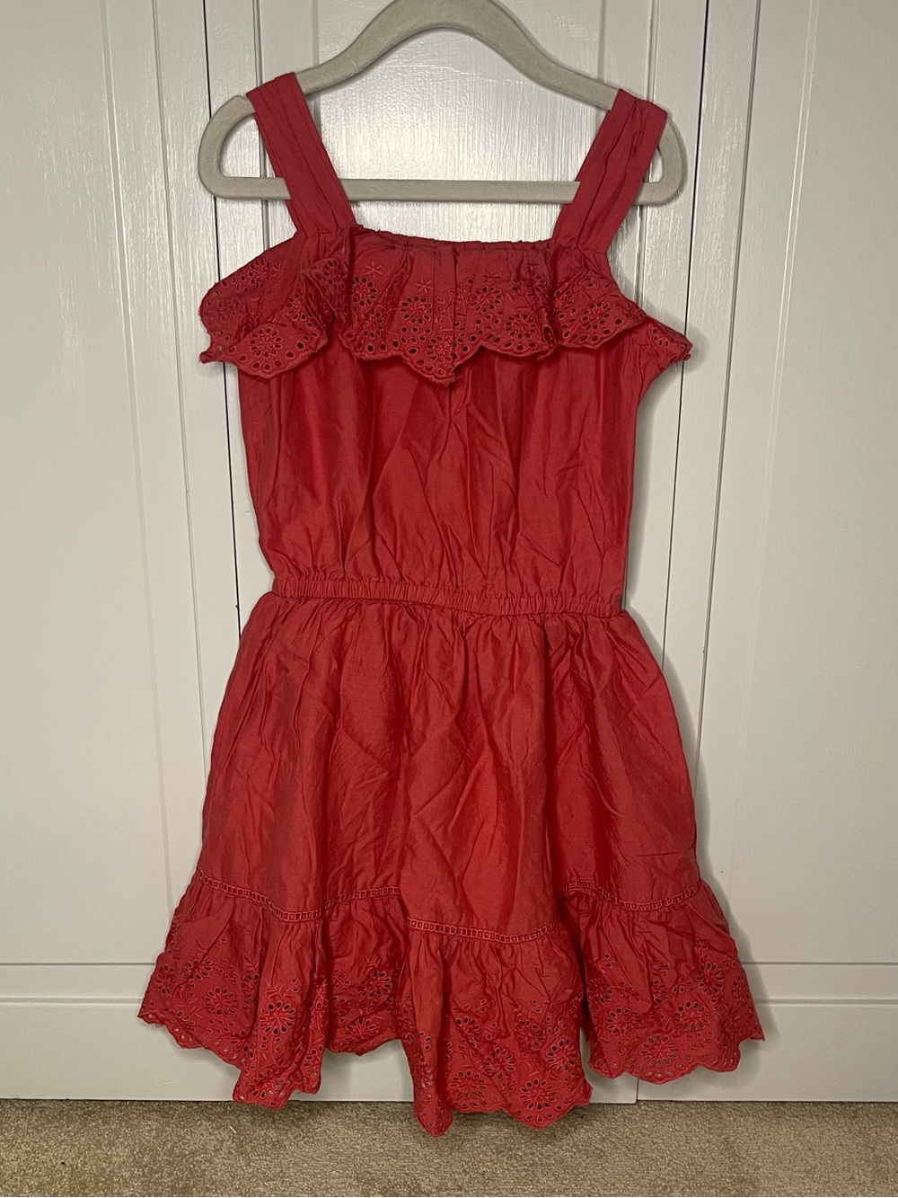 Polo by Ralph Lauren Eyelet Cotton Dress - Picture 2 of 5